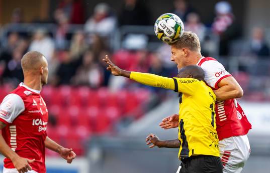 Häckens Edward Chilufya och Kalmars Lars Saetra