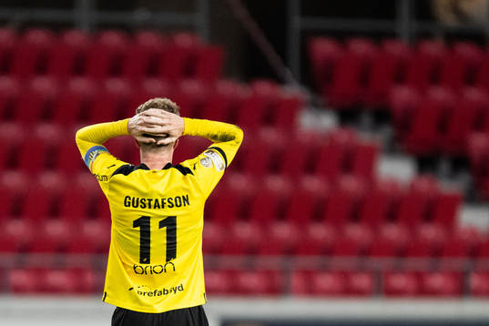 Häckens Samuel Gustafson deppar
