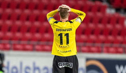 Häckens Samuel Gustafson deppar