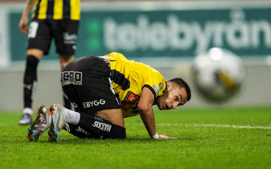 Häckens Srdjan Hrstic deppar