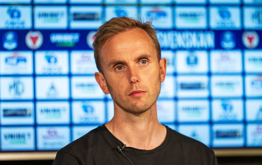Kalmars tränare Henrik Jensen