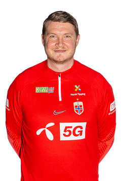 Marius Eriksrud, masseur of the Norwegian women’s