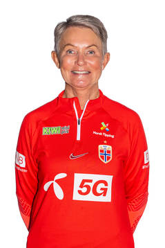 Heidi Holte Vig, kit manager of the Norwegian women’s