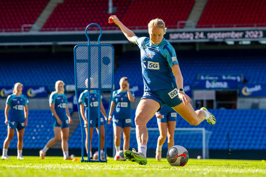 Julie Blakstad of the Norwegian women's national football