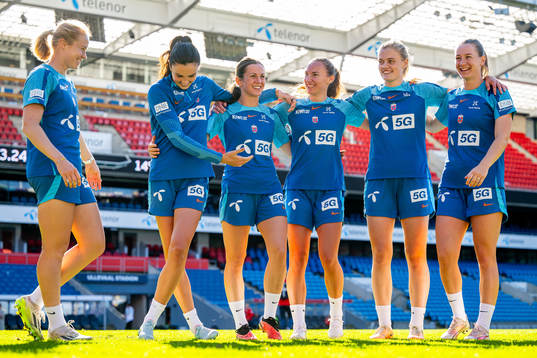 Julie Blakstad, Ingrid Syrstad Engen, Tuva Hansen, Marit