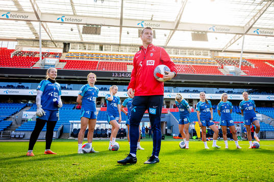 Leif Gunnar Smerud, head coach of the Norwegian women's