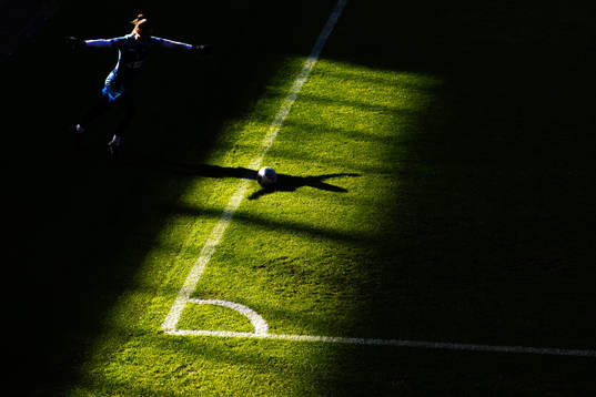 Goalkeeper Cecilie Fiskerstrand of the Norwegian women's