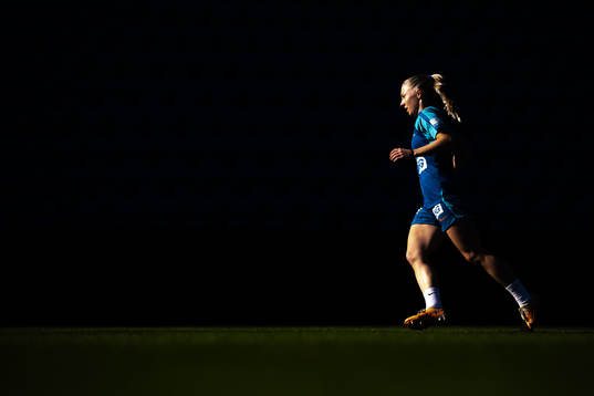 Thea Bjelde of the Norwegian women's national football team