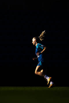 Thea Bjelde of the Norwegian women's national football team