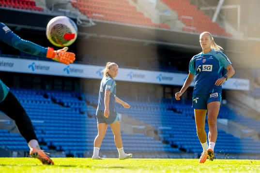 Lisa Fjeldstad Naalsund of the Norwegian women's national