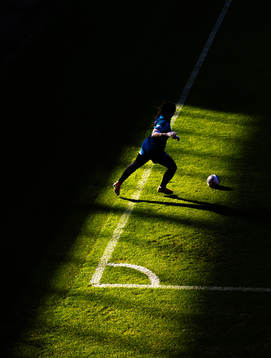 Goalkeeper Aurora Mikalsen of the Norwegian women's