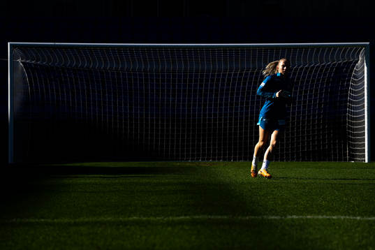 Thea Bjelde of the Norwegian women's national football team
