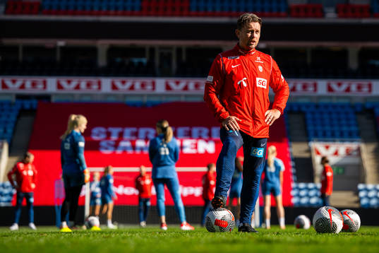 Bård Homstøl, coach of the Norwegian women's national