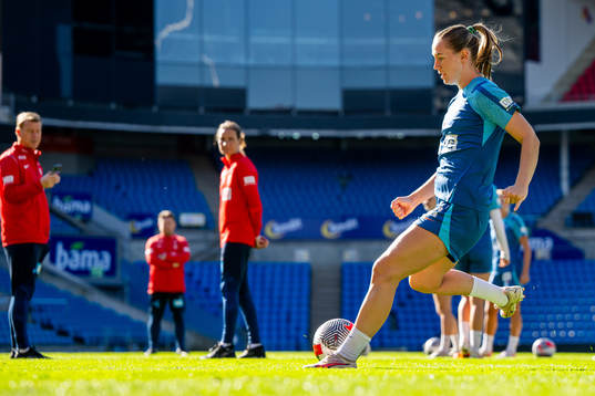 Elisabeth Terland of the Norwegian women's national