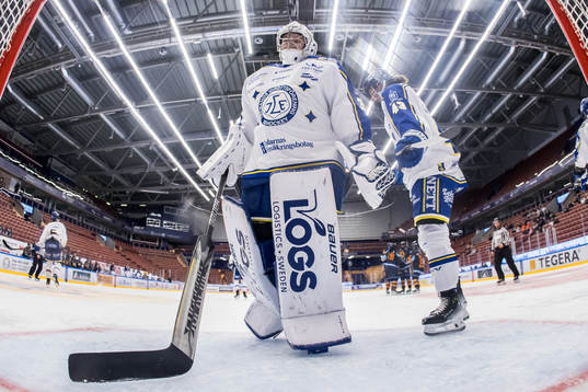 Leksands målvakt Emma Polusny
