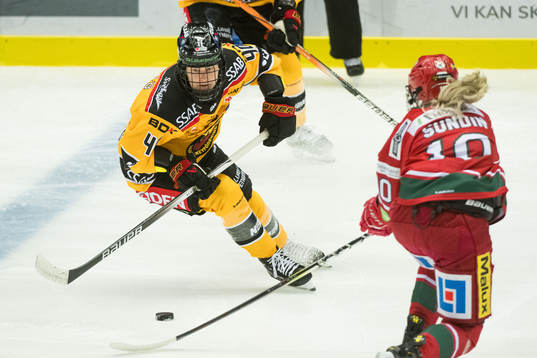 Luleås Noora Tulus och Modos Wilma Sundin