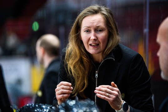 Brynäs assisterande tränare Rosa Lindstedt