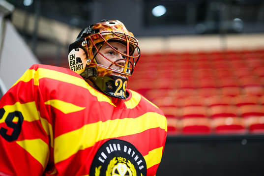 Brynäs målvakt Klara Peslarova