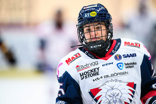 Linköpings Kristyna Patkova deppar
