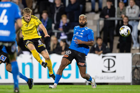 Elfsborgs Jeppe Møldrup Okkels och Halmstads Phil