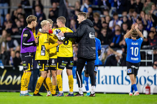 Elfsborgs spelare jublar