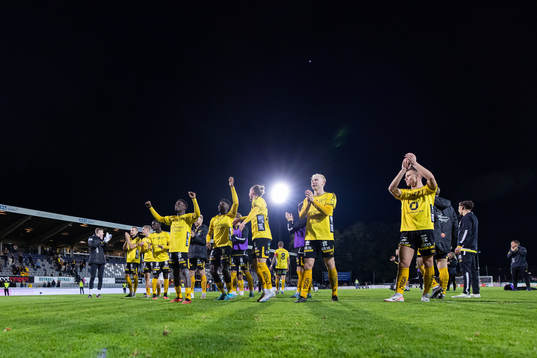 Elfsborgs spelare jublar