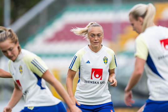 Hanna Bennison of the Swedish women's national football team