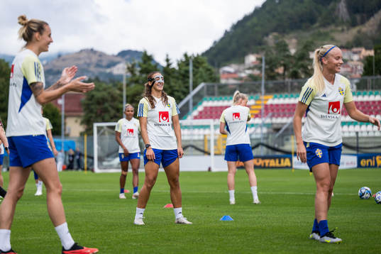 Rosa Kafaji of the Swedish women's national football team