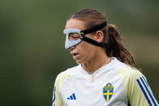 Rosa Kafaji of the Swedish women's national football team