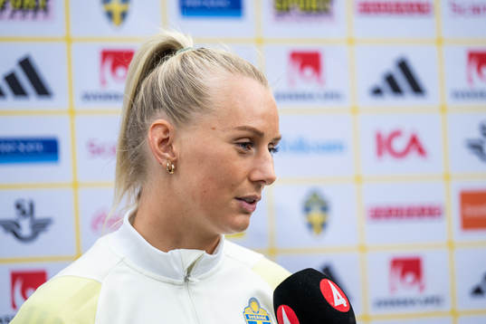 Stina Blackstenius of the Swedish women's national football