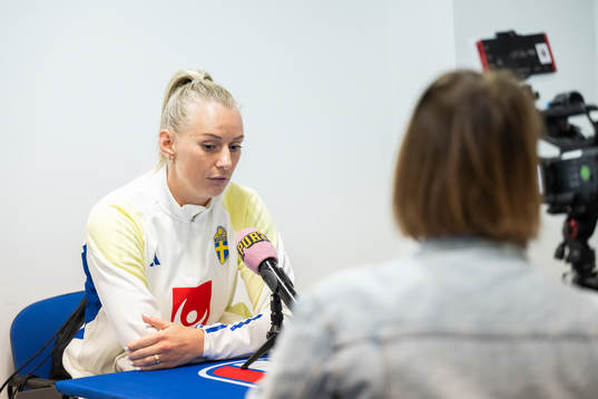 Stina Blackstenius of the Swedish women's national football