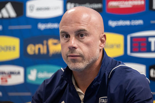 Head coach Andrea Soncin of the Italian women's national
