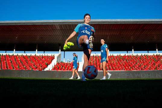 Maren Mjelde of the Norwegian women's national football team