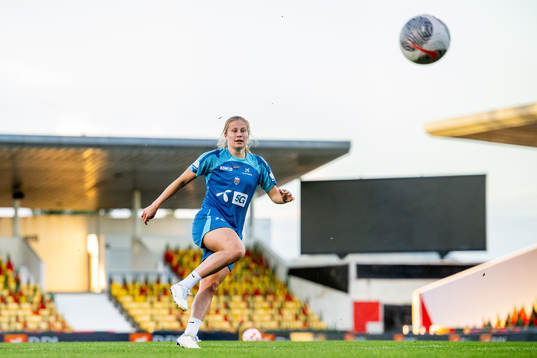 Cesilie Andreassen of the Norwegian women's national