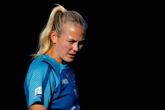 Guro Bergsvand of the Norwegian women's national football