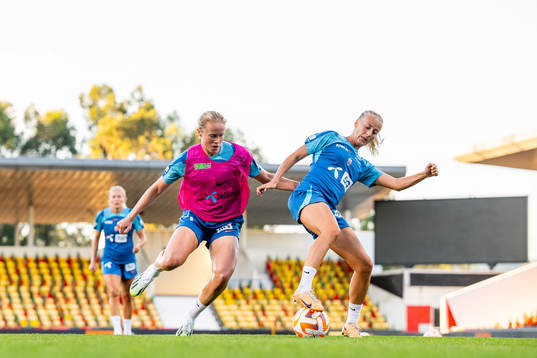 Julie Blakstad and Anja Sønstevold of the Norwegian