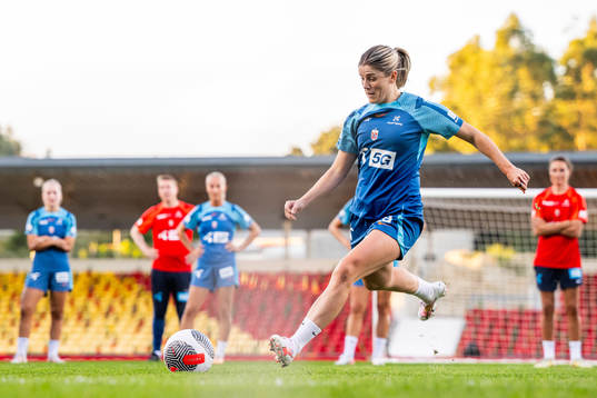 Maren Mjelde of the Norwegian women's national football team