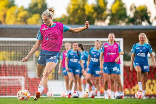 Sophie Román Haug of the Norwegian women's national