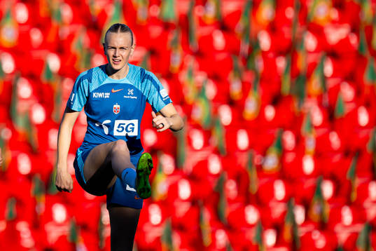 Karina Sævik of the Norwegian women's national football