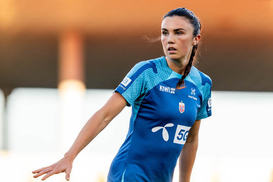 Ingrid Syrstad Engen of the Norwegian women's national