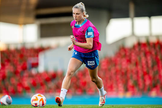 Sophie Román Haug of the Norwegian women's national