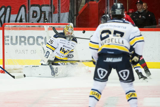 HV71s målvakt Victor Brattström