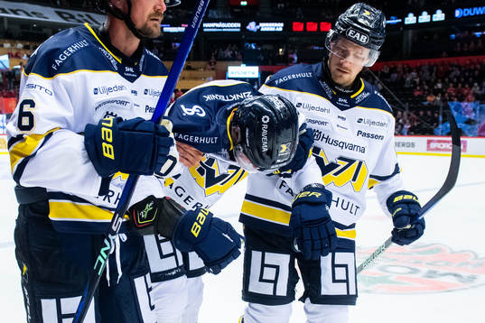 HV71s Oskar Stål-Lyrenäs har ont