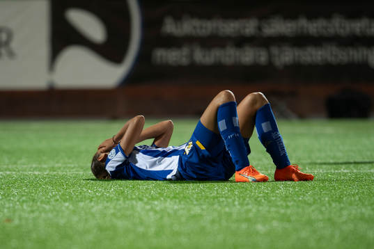 IFK Göteborgs Malva Larsson deppar