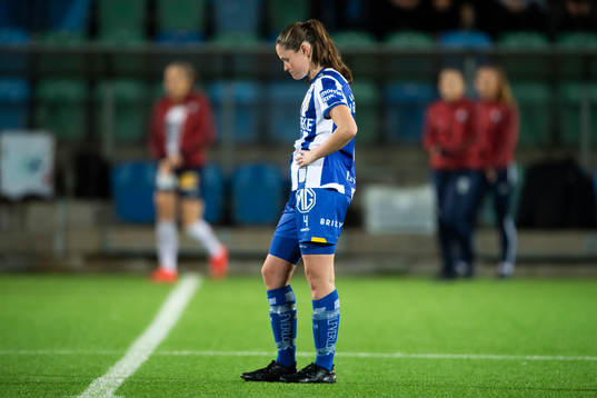 IFK Göteborgs Nathalie Andersson deppar