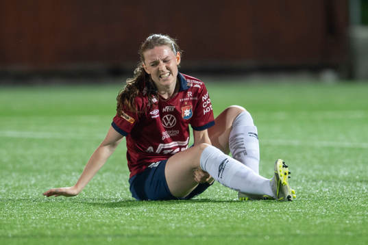 Örgrytes Melissa Davin har ont