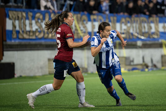 Örgrytes Johanna Sigvardsson och IFK Göteborgs Victoria