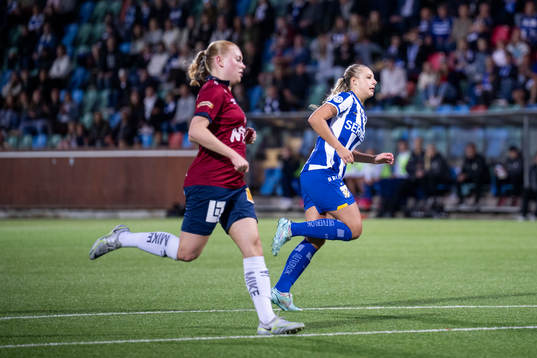 Örgrytes Emma Thölin och IFK Göteborgs Filippa Hopkins