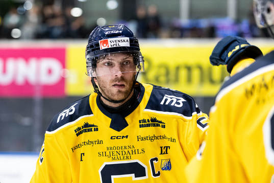 Södertäljes Christopher Liljewall jublar