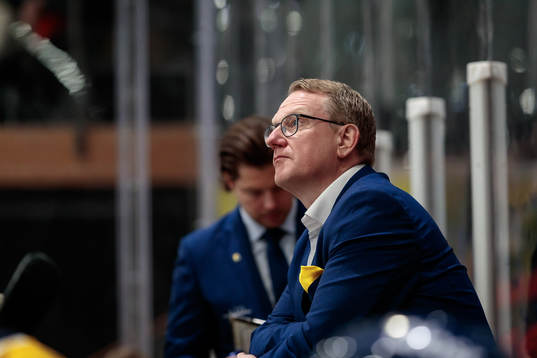 Södertäljes tränare Magnus Bogren